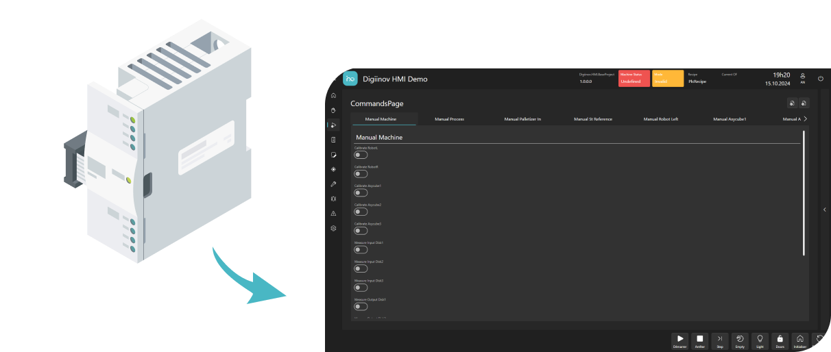 Digiinov Hmi Automation tab Image02