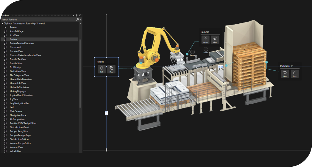 Digiinov Hmi Automation tab Image05